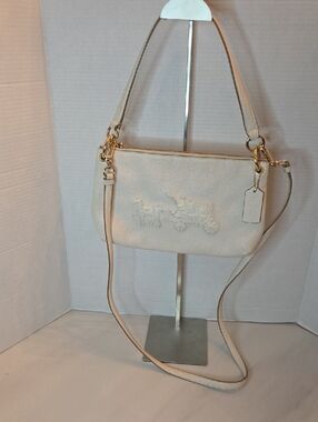 Coach Charley 2 Way Leather Crossbody Bag. Style 33521